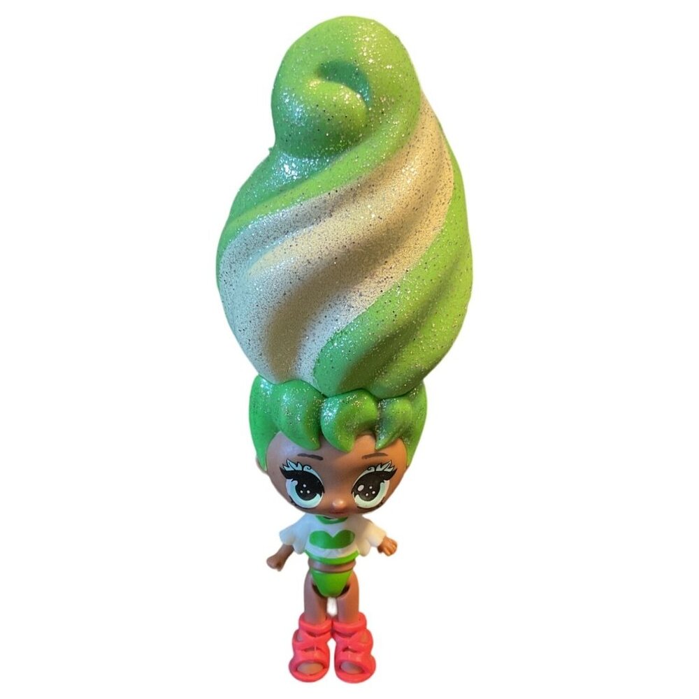 Blume Doll Secret Surprise With Giant Green Glitter Hair & Pink Shoes 6.5"